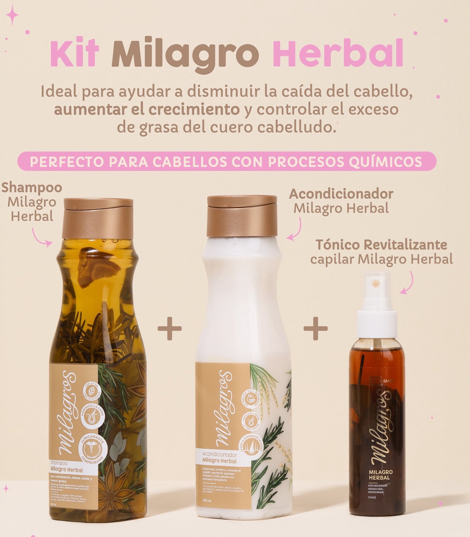 Kit control grasa y crecimiento