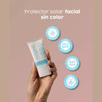 Protector Solar Facial sin Color