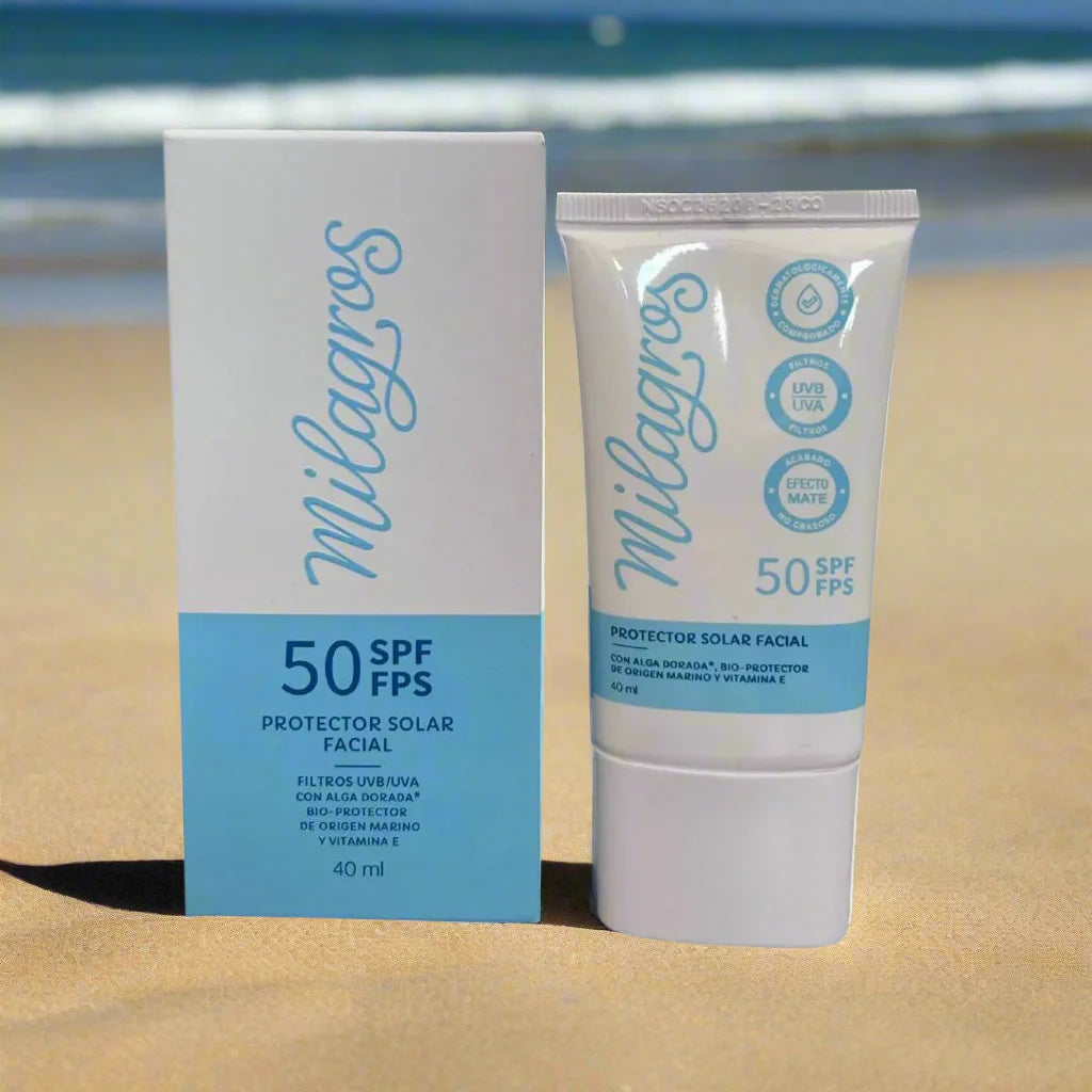 Protector Solar Facial sin Color