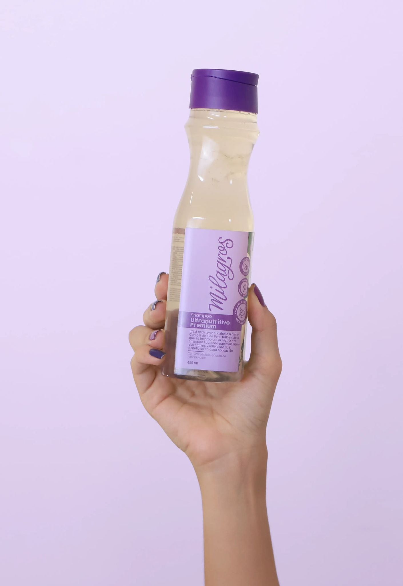 Shampoo vegano Ultranutritivo Premium uso diario