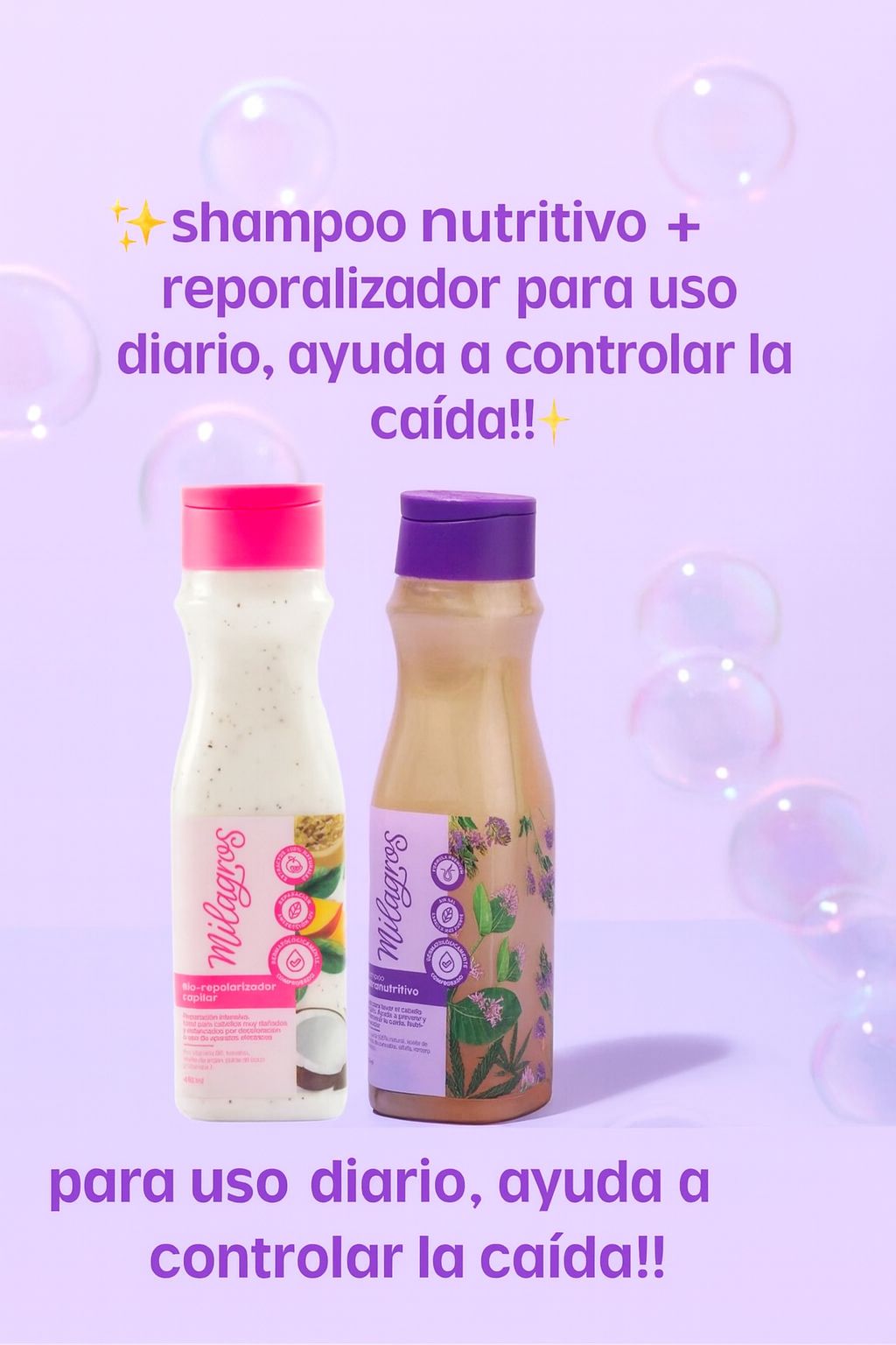 Duo Shampoo + Repolizador uso Diario