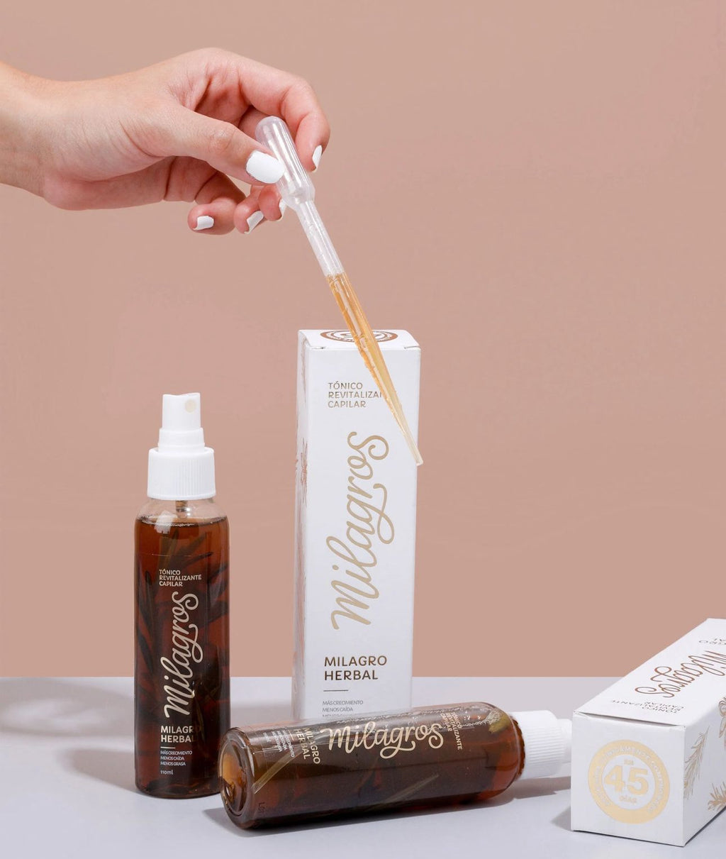 Tónico anticaida Revitalizante Capilar Milagro Herbal