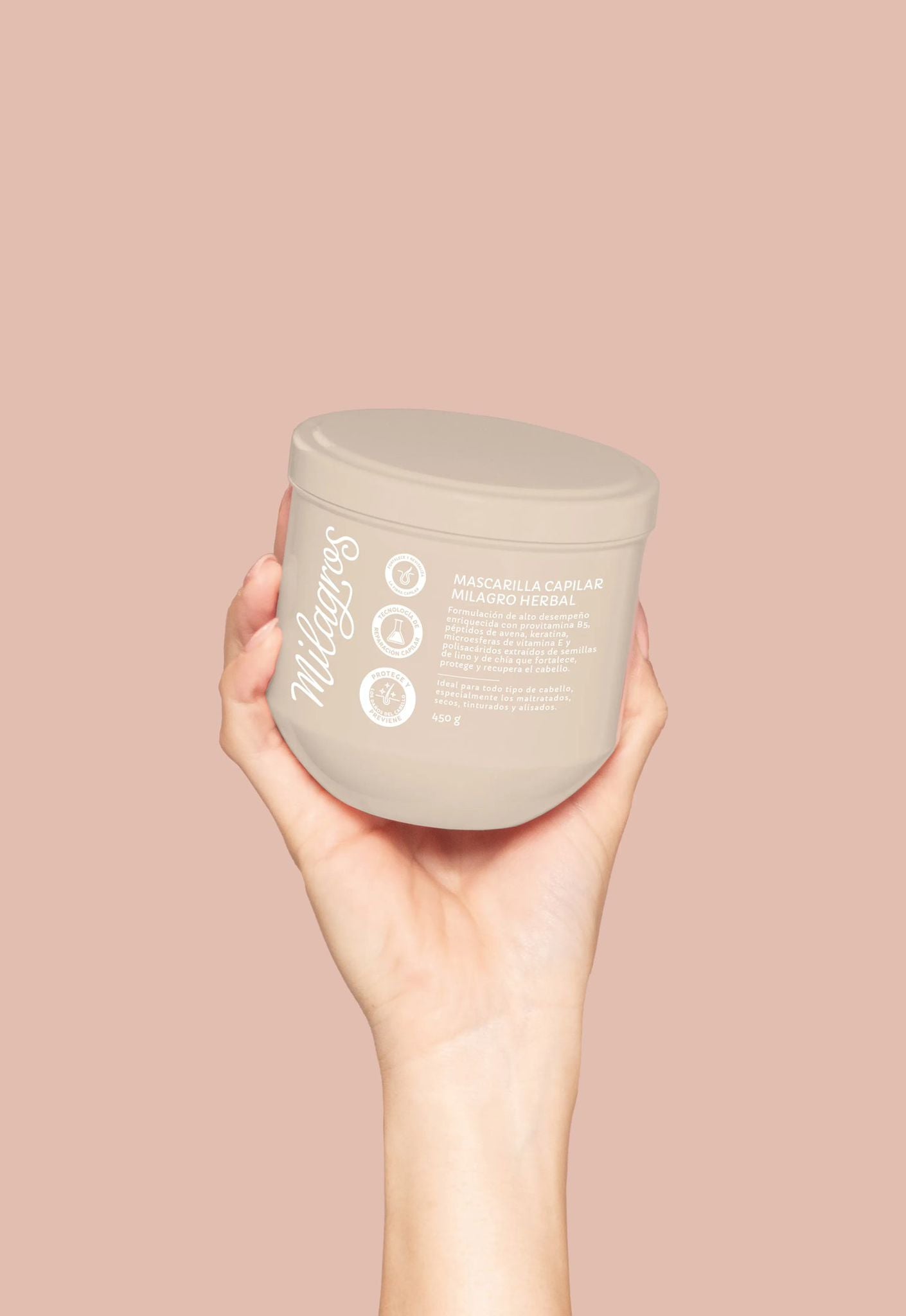 mascarilla capilar milagro Herbal